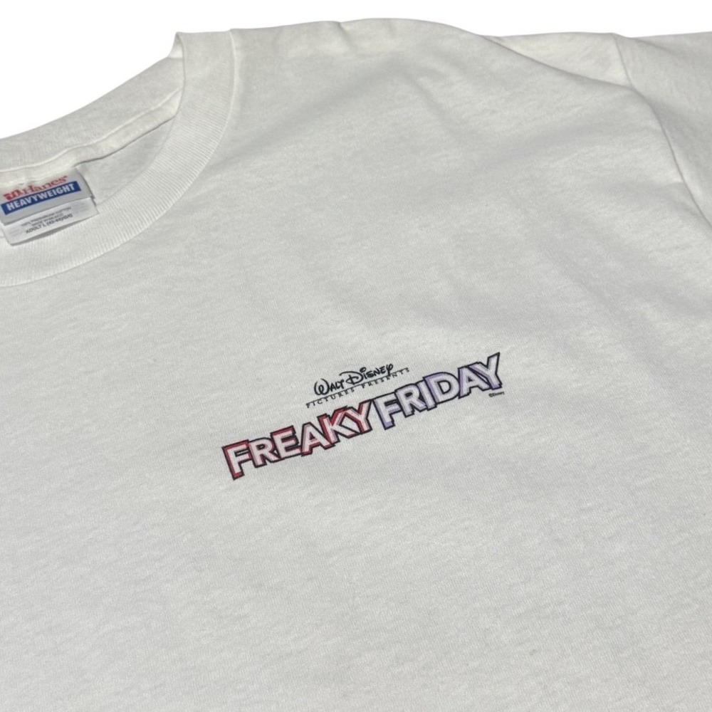 Vintage Y2K Rare Disney Freaky Friday Movie Promo Lindsay Lohan Graphic T-shirt - Picture 3 of 8